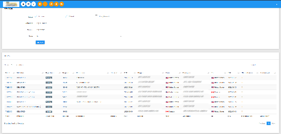 Freight Forwarding client portal